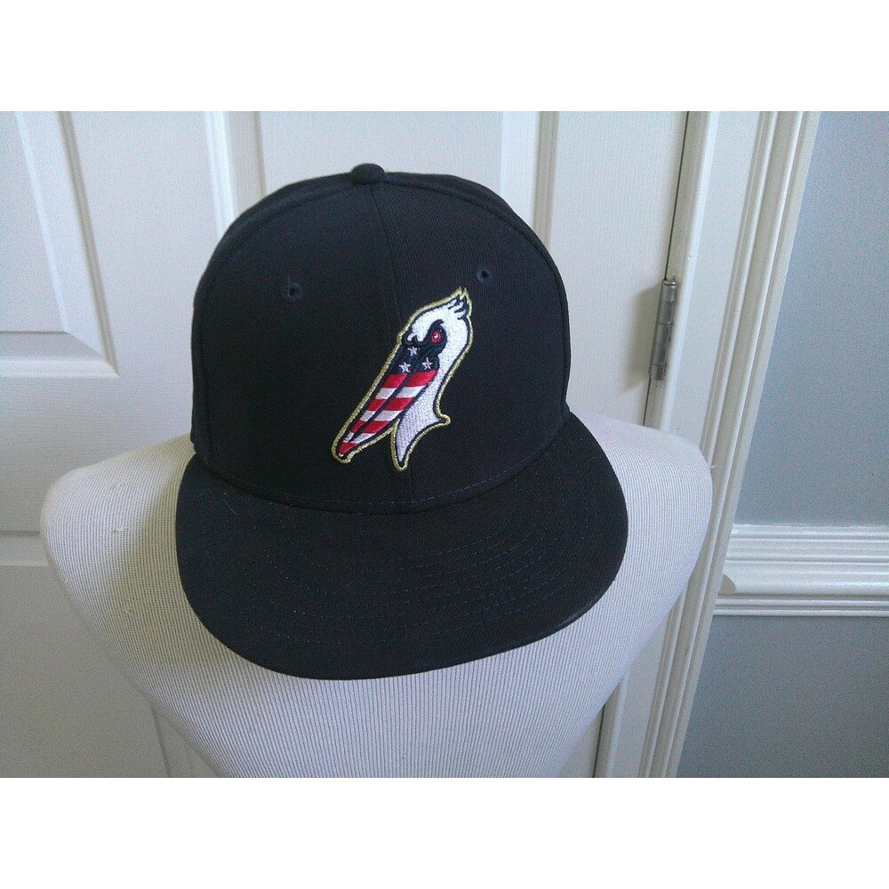 Myrtle Beach Pelicans USA Cap Blue Baseball New Era 59FIFTY Fitted Men's 7